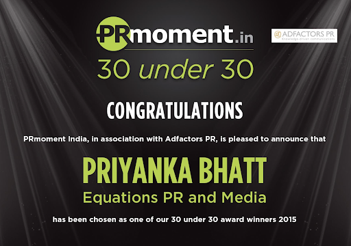 PR Moment 30 under 30